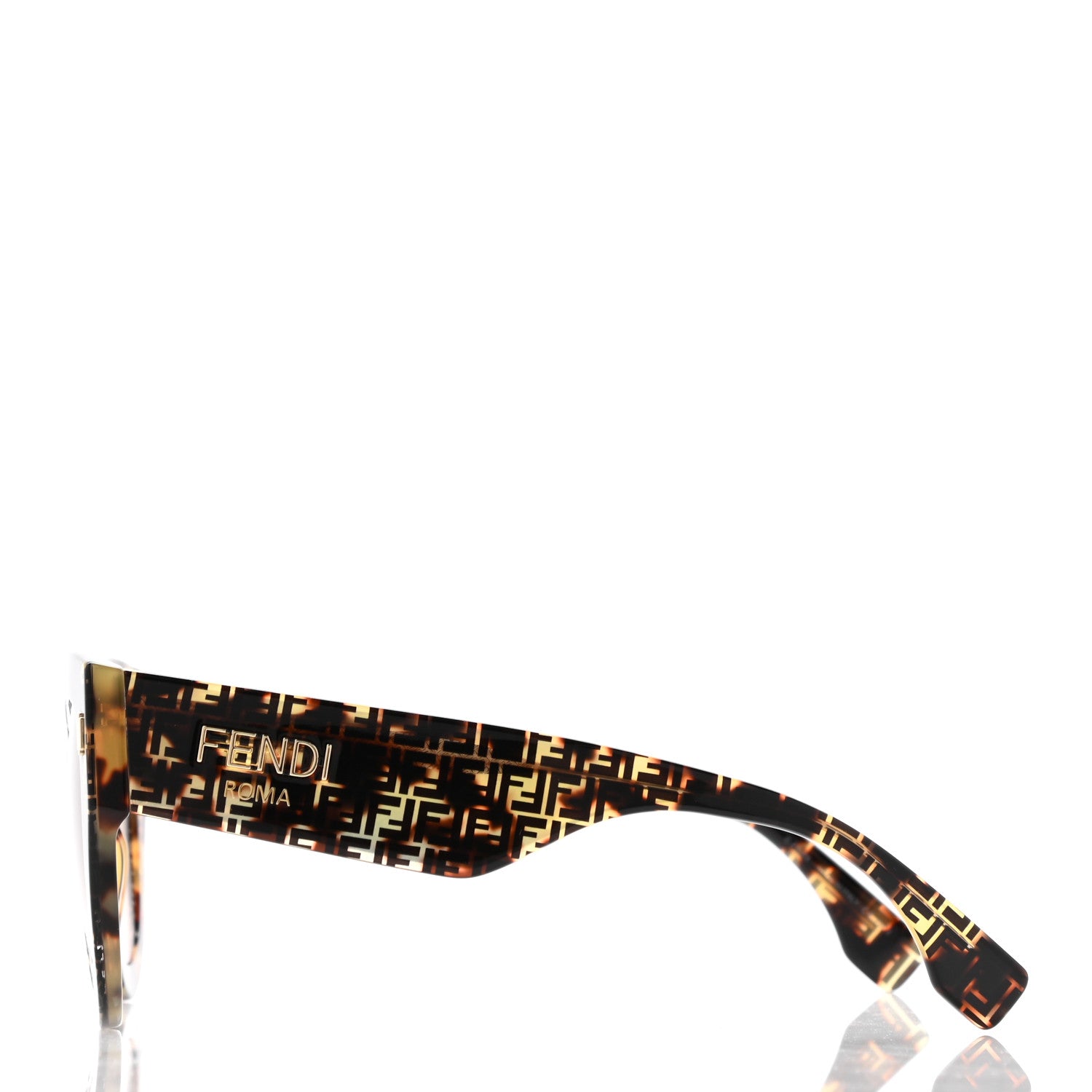 Fendi Acetate FF 53mm Sunglasses 0435/S Tortoise 3 of 7