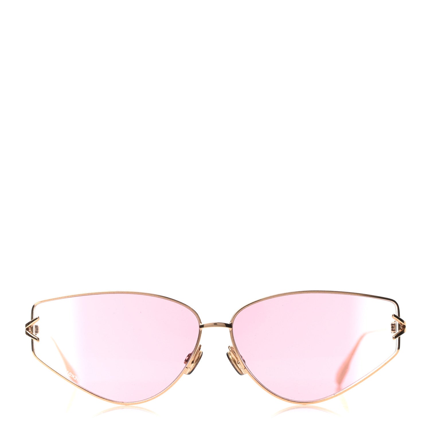 Christian Dior Metal Gipsy2 Sunglasses Pink Gold 4 of 9