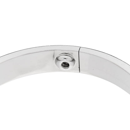 Cartier 18K White Gold LOVE Bracelet 16 9 of 10