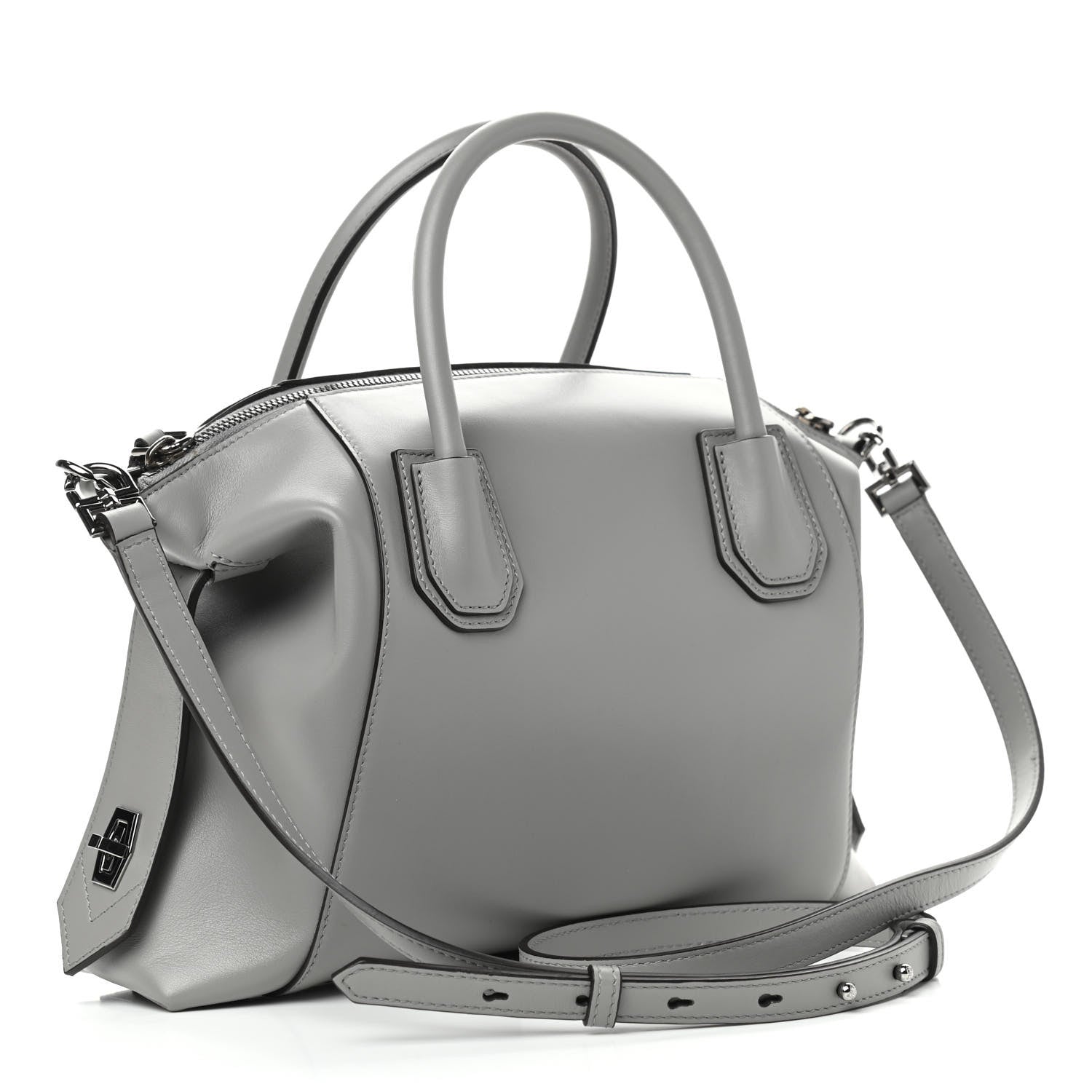 Givenchy Calfskin Small Soft Antigona Pearl Grey 2 of 7
