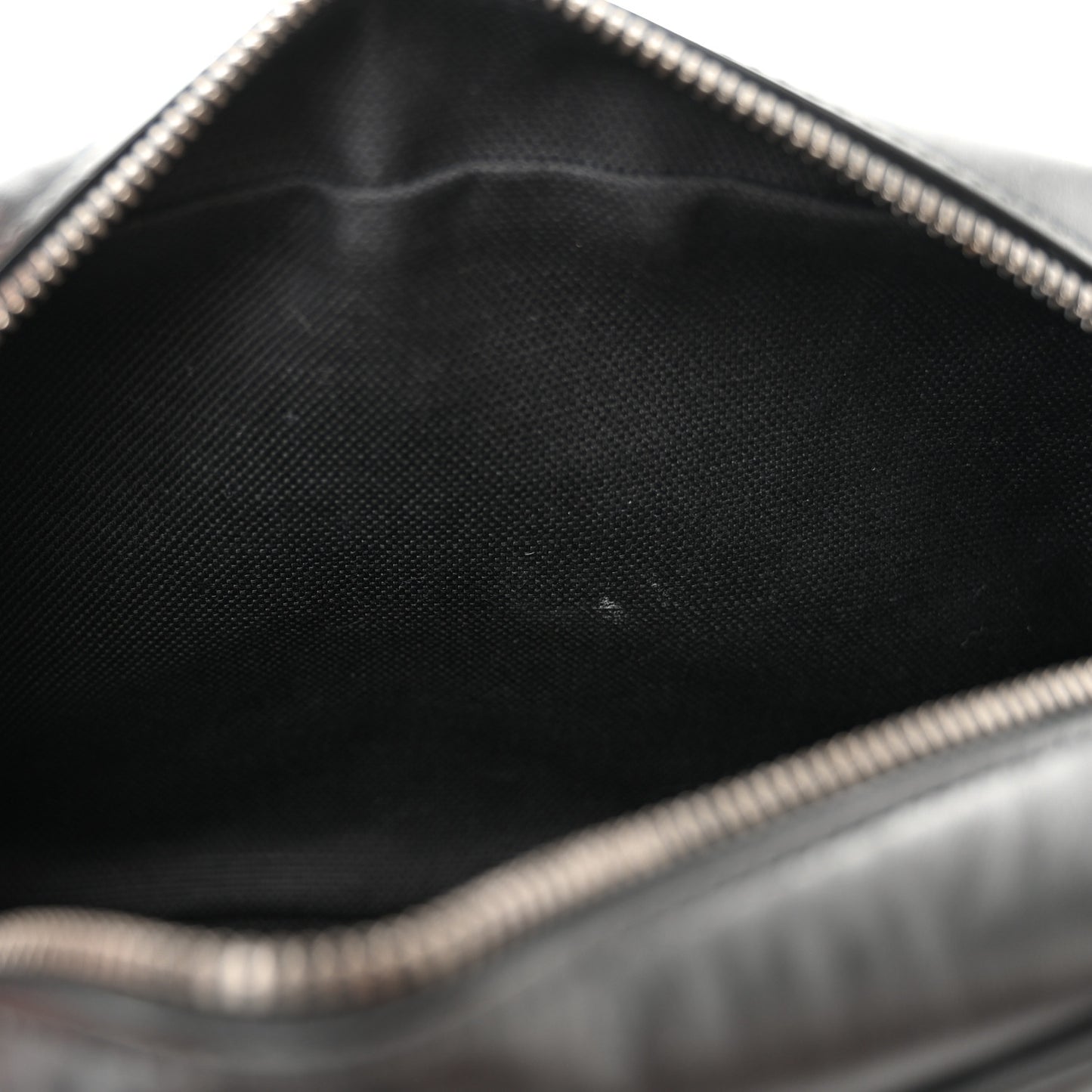 Calfskin Matelasse Monochrome Small GG Marmont Chain Shoulder Bag Black