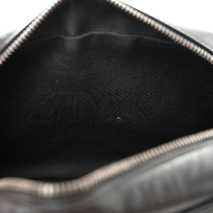 Gucci Calfskin Matelasse Monochrome Small GG Marmont Chain Shoulder Bag Black 12 of 13