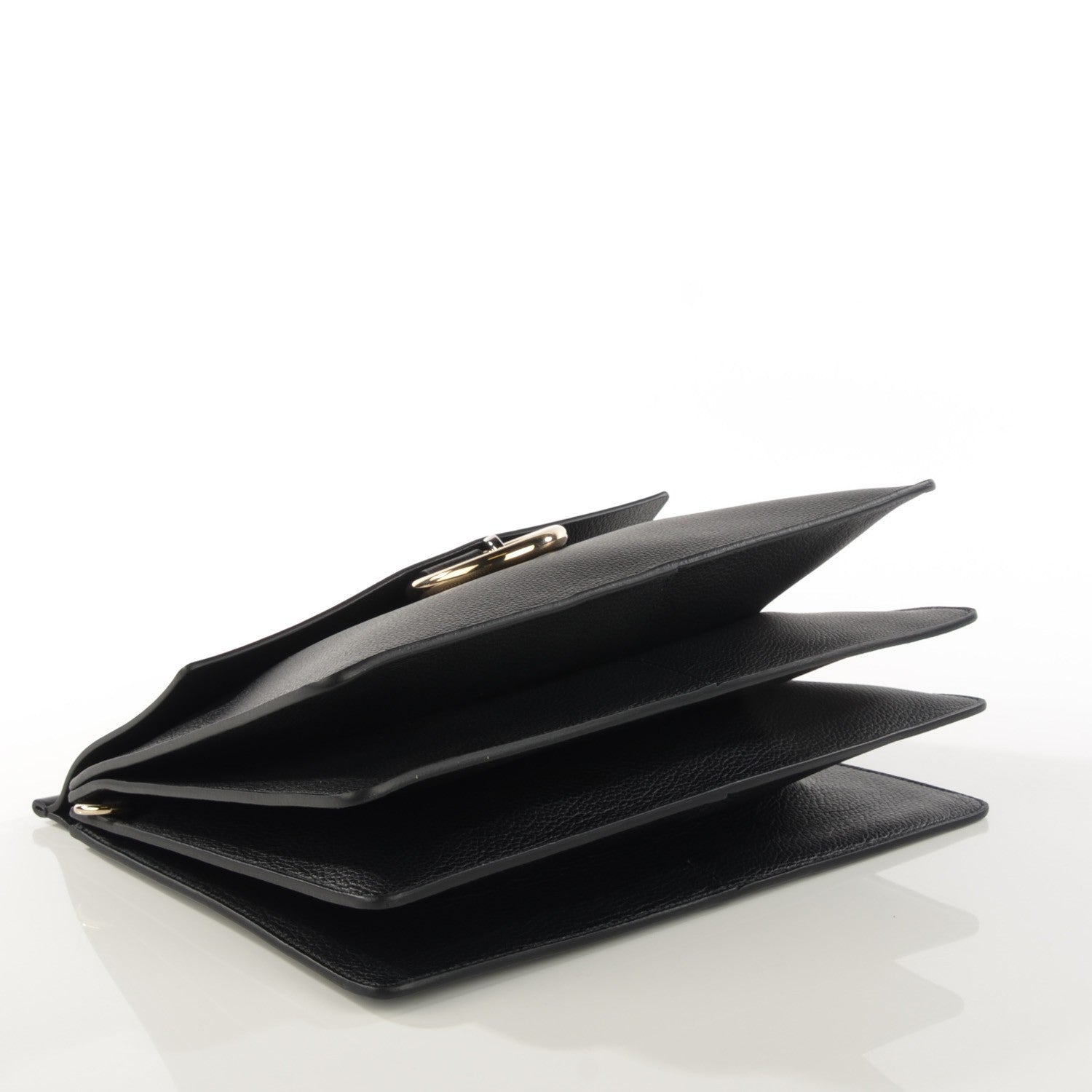 Chloe Calfskin Medium Faye Shoulder Bag Black 4 of 8