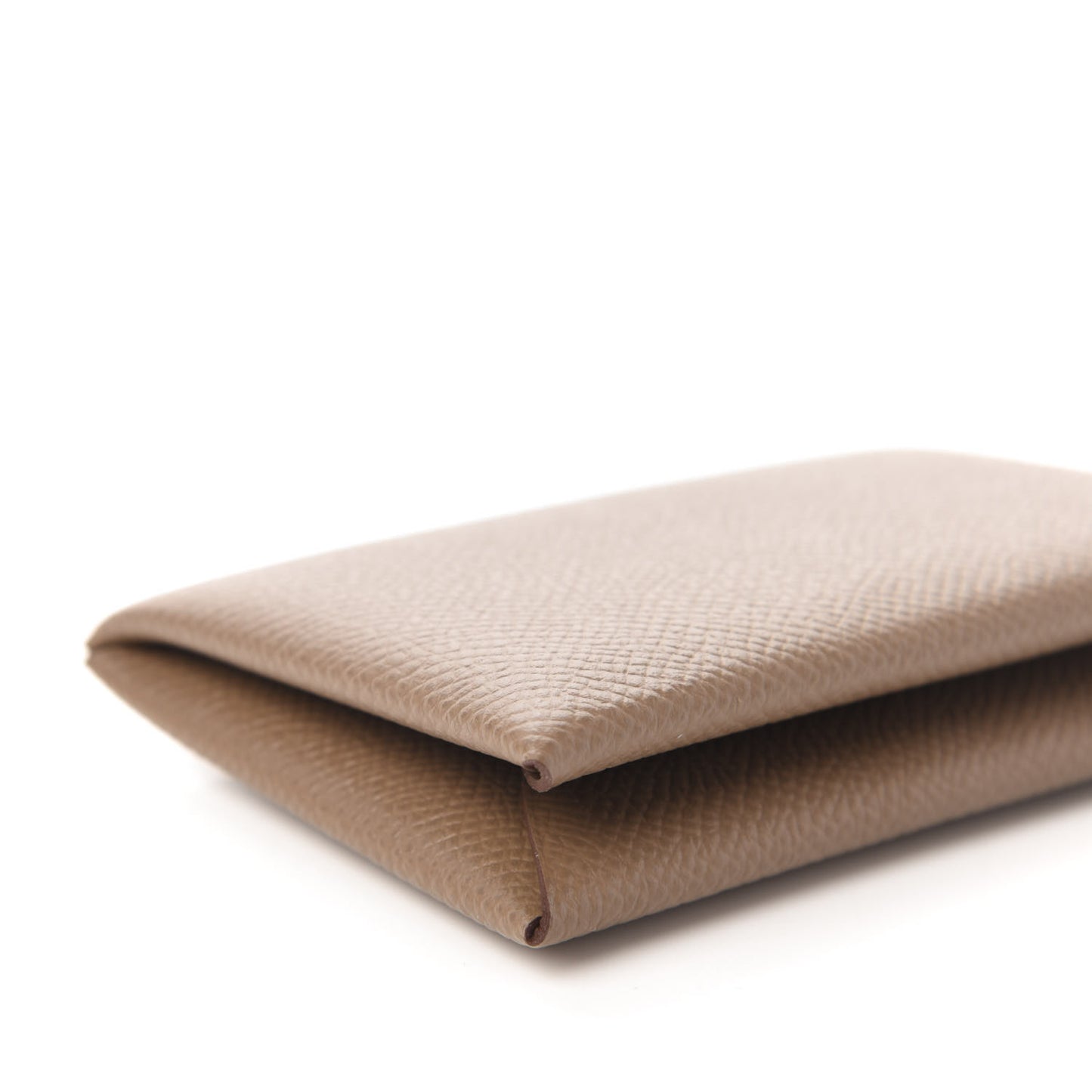 Epsom Calvi Card Case Etoupe