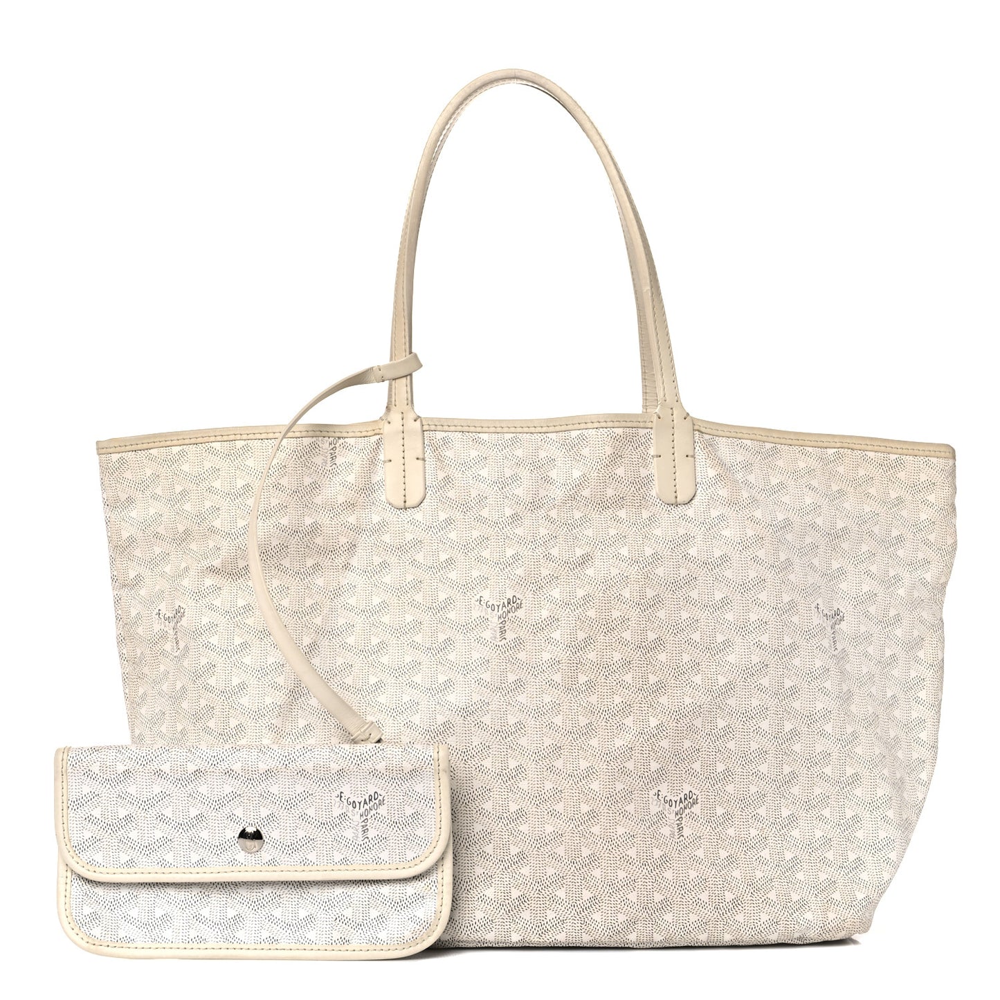 Goyardine Saint Louis PM White