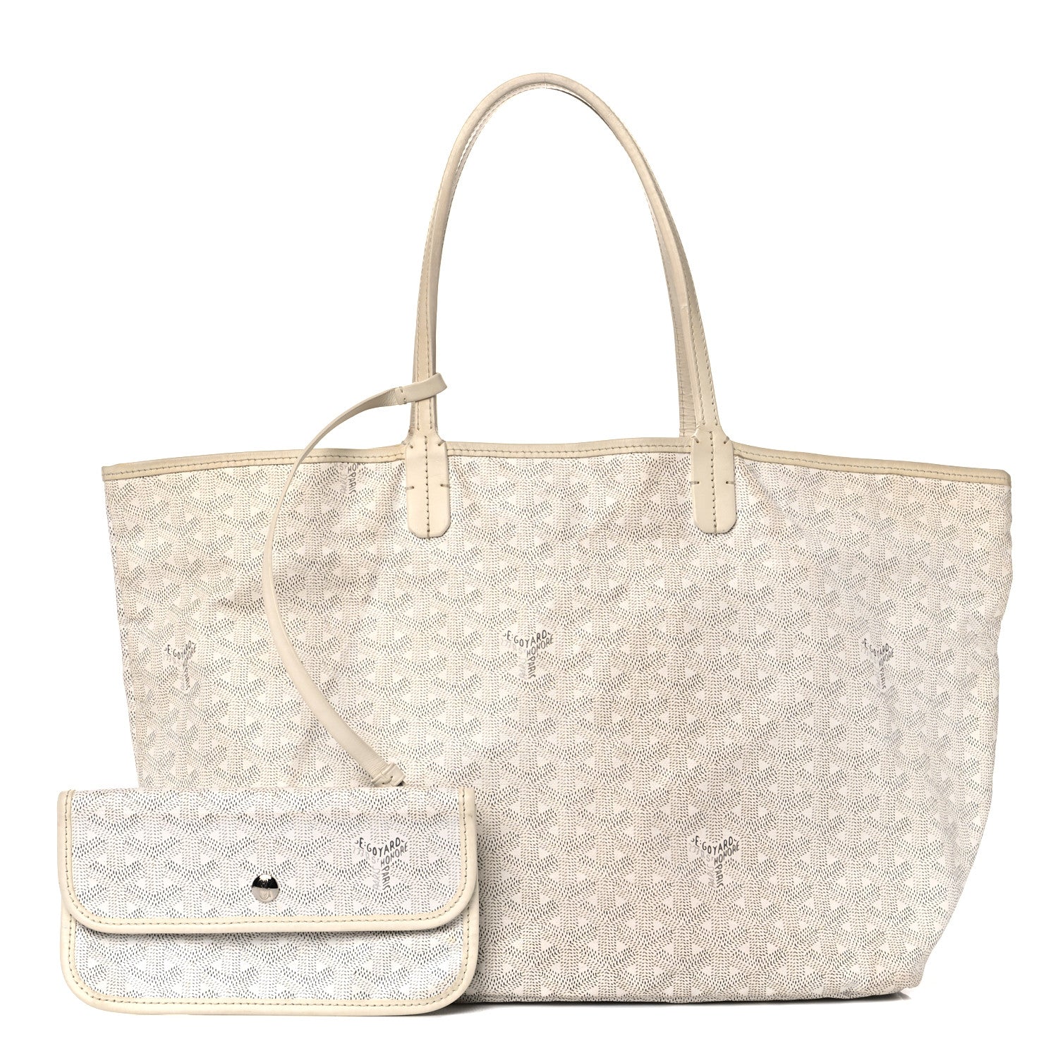 Goyard Goyardine Saint Louis PM White 1 of 24