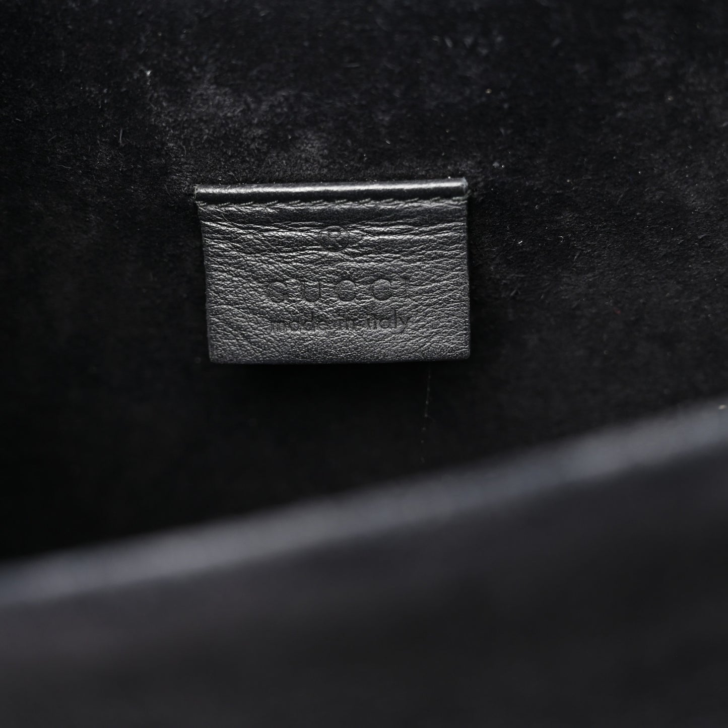 GG Supreme Monogram Mini Dionysus Shoulder Bag Black