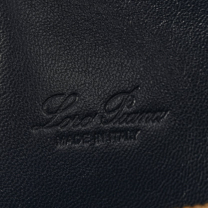Loro Piana Grained Calfskin L19 Extra Pocket Pouch Navy Blue 6 of 9