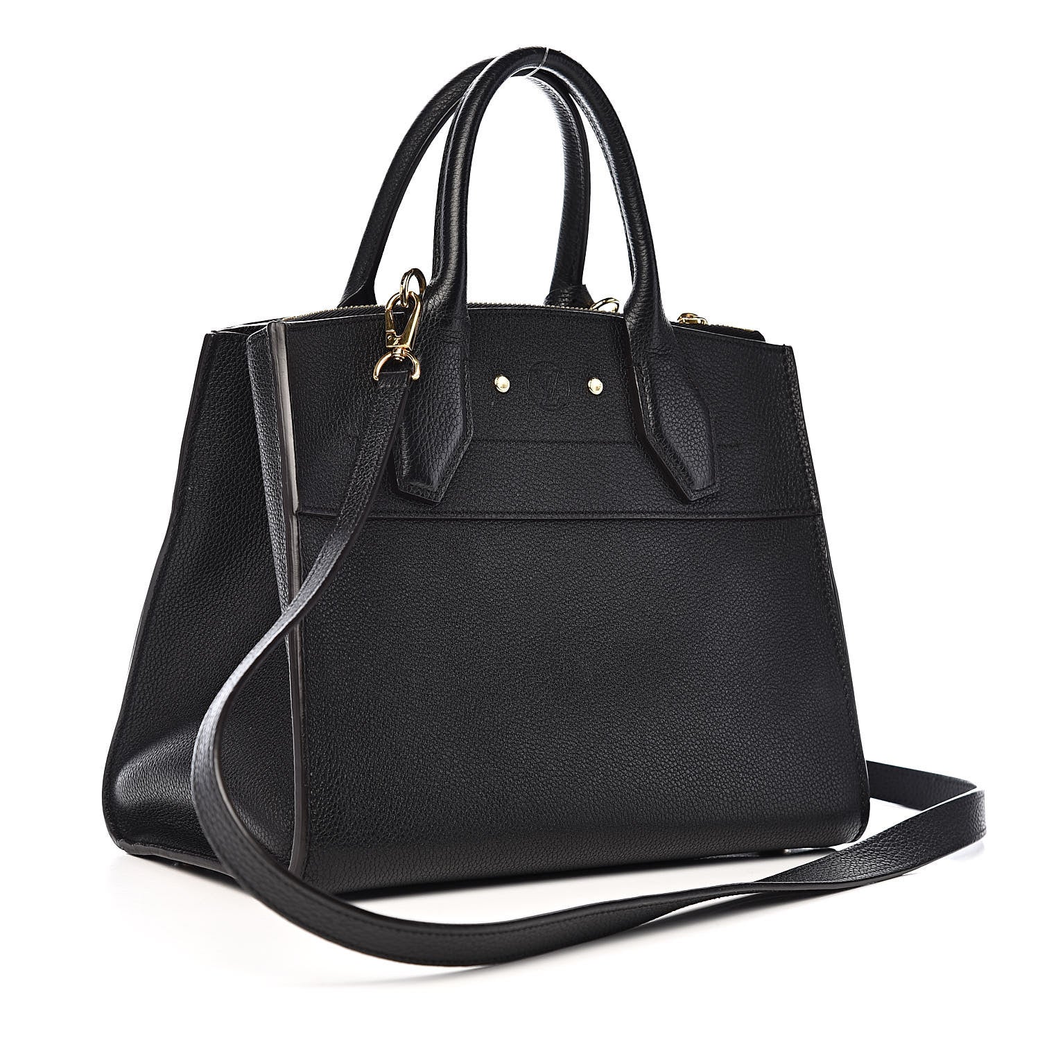 Louis Vuitton Taurillon City Steamer PM Black 3 of 13