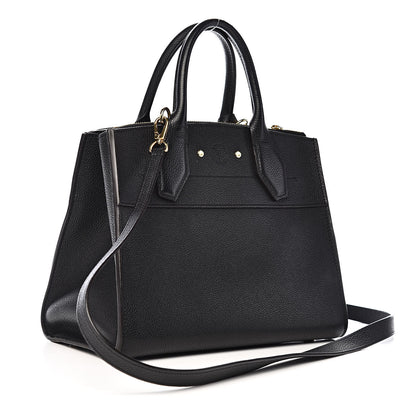 Louis Vuitton Taurillon City Steamer PM Black 3 of 13