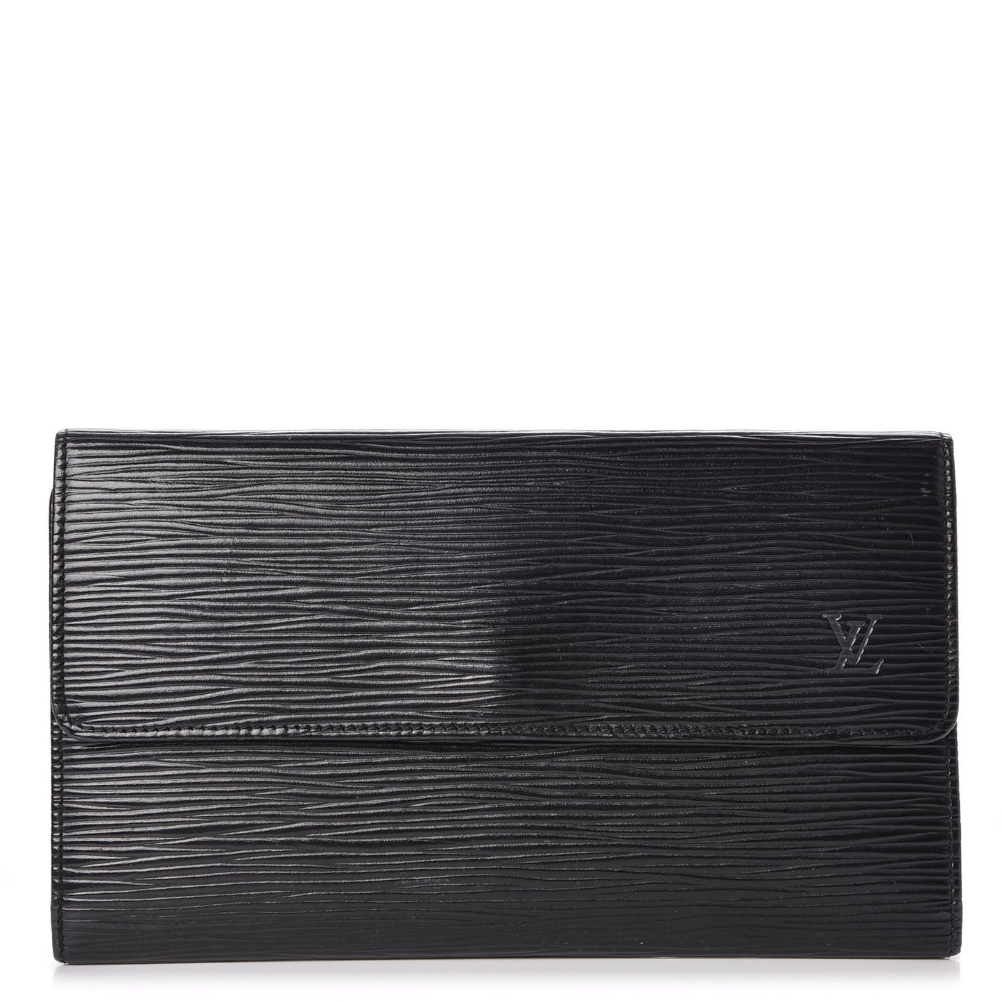 Epi Porte Tresor International Wallet Black