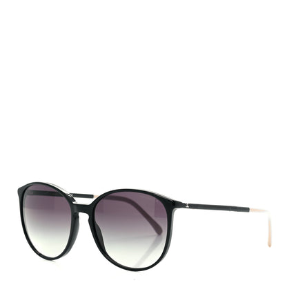 Chanel Acetate Round Sunglasses 5278 Black 1 of 7