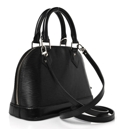 Louis Vuitton Epi Alma BB Black 3 of 8