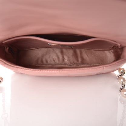 Miu Miu Nappa Patch Pearl Shoulder Bag Orchidea 5 of 12