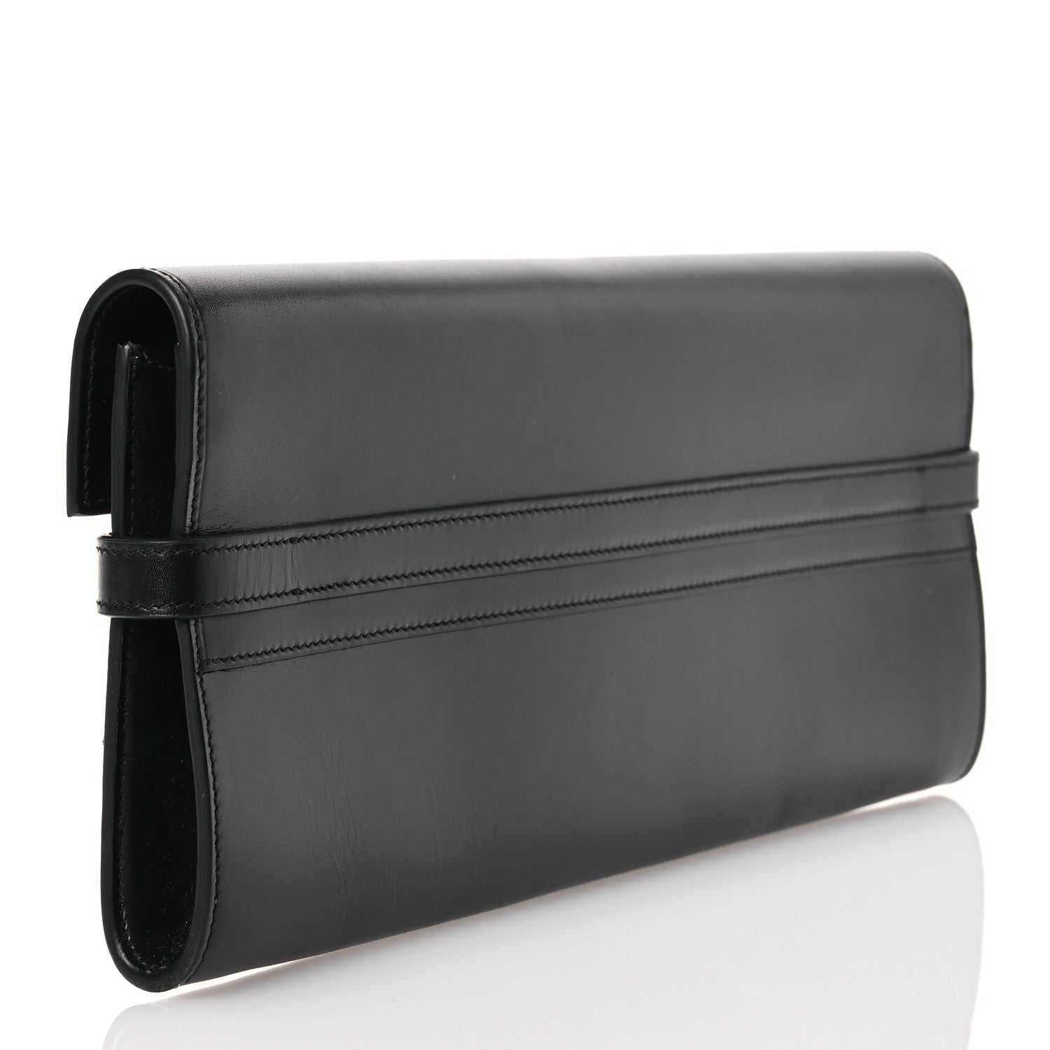 Saint Laurent Smooth Calfskin Manhattan Clutch Black 3 of 10