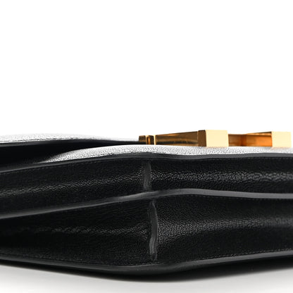 Hermes Chevre Mysore Constance 18 Black 9 of 13