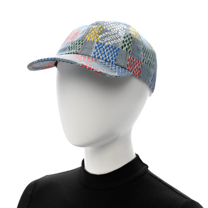 Louis Vuitton Denim LV Vers Damier Cap M 2 of 8