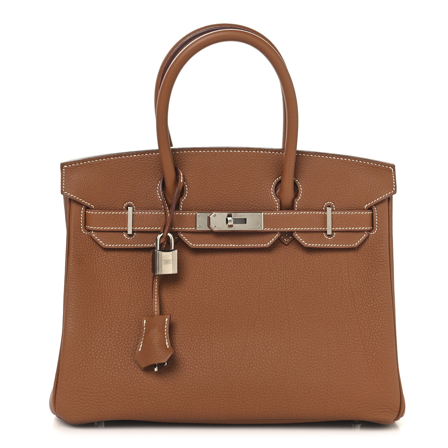 Hermes Togo BIRKIN 30 Gold 1 of 12