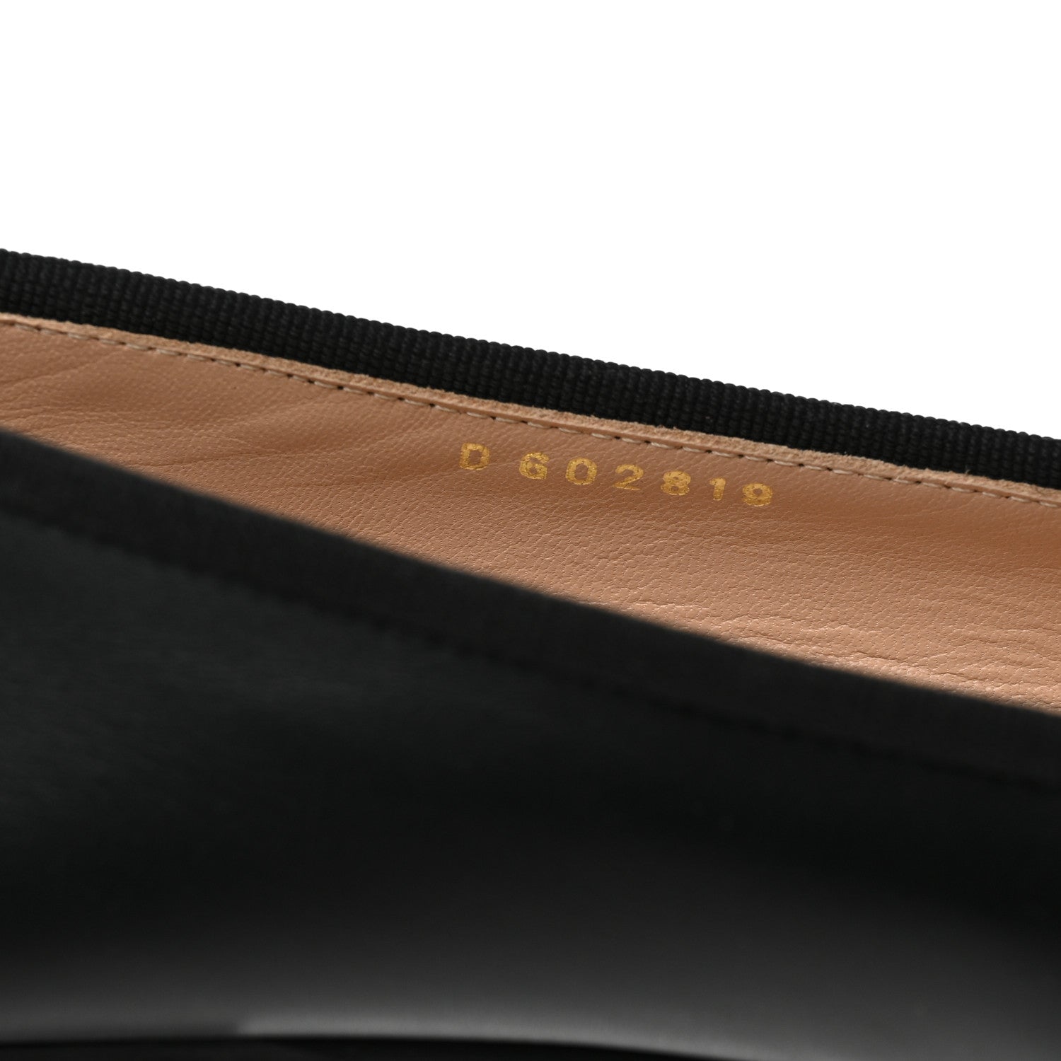 Chanel Lambskin Cap Toe Ballerina Flats 39.5 Black Gold 8 of 9