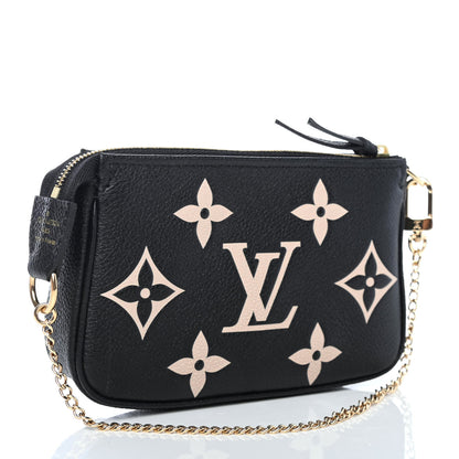 Louis Vuitton Empreinte Monogram Giant Mini Pochette Accessories Black 2 of 4