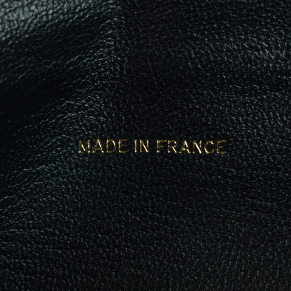 Chanel Goatskin CC Yen Wallet Black 7 of 8