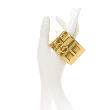 Hermes Aluminium Collier De Chien CDC Bracelet T2 Gold 2 of 4