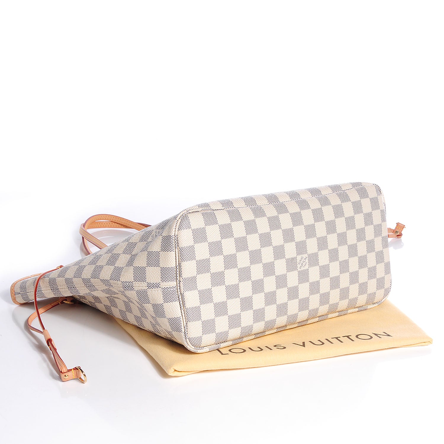 Louis Vuitton Damier Azur Neverfull MM 4 of 7