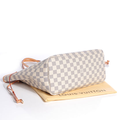 Louis Vuitton Damier Azur Neverfull MM 4 of 7