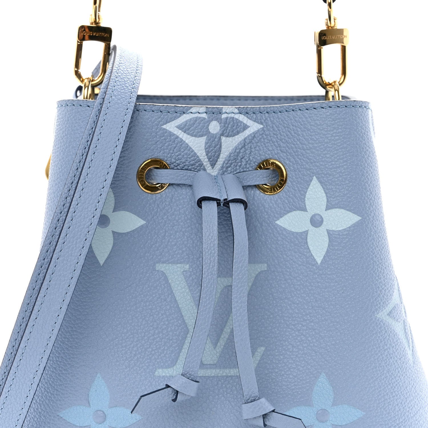 Louis Vuitton Empreinte Monogram Giant By The Pool Neonoe BB Summer Blue 7 of 9