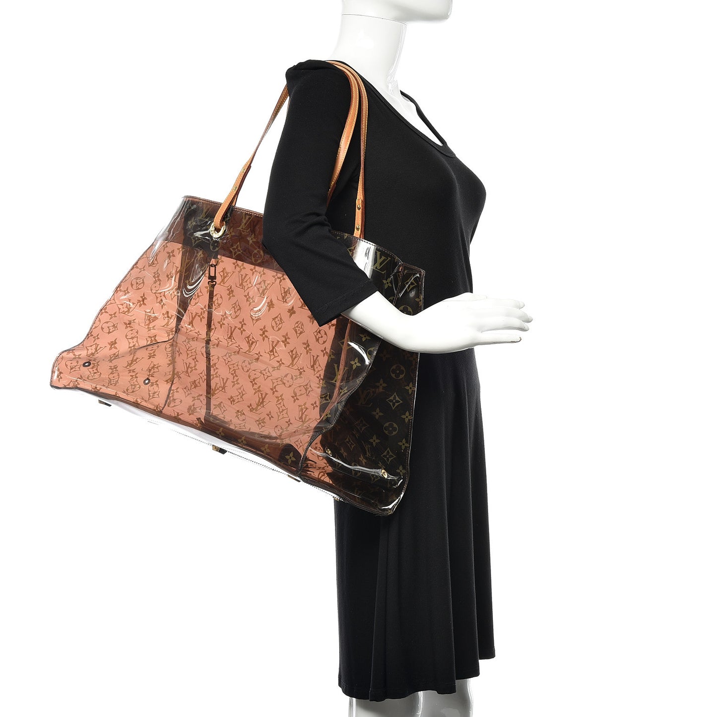 Vinyl Monogram Ambre Sac Cabas GM