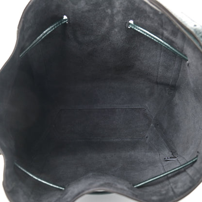 Mulberry Spongy Patent Small Millie Dark Green 5 of 10