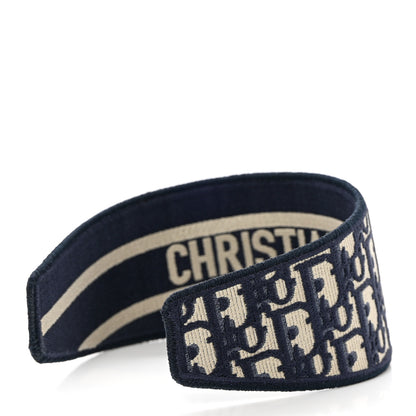 Christian Dior Oblique Headband Blue 4 of 8