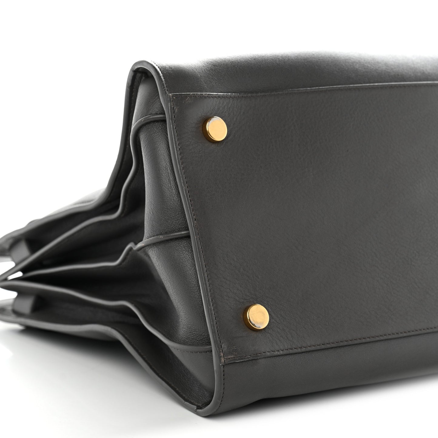 Calfskin Large Sac de Jour Carryall Grey