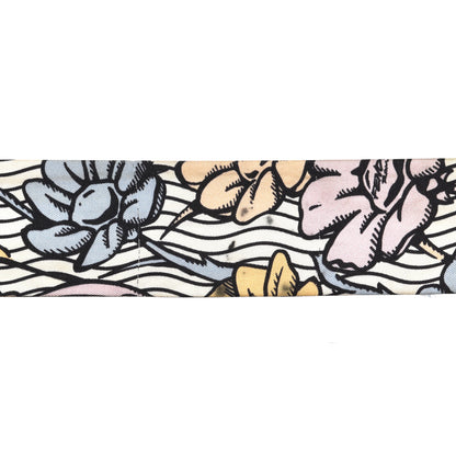 Fendi X JOSHUA VIDES Silk FF Floral Wrappy Scarf Multicolor 8 of 10
