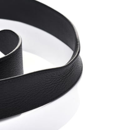 Gucci Textured Calfskin Double G 40mm Belt 105 42 Black 8 of 8