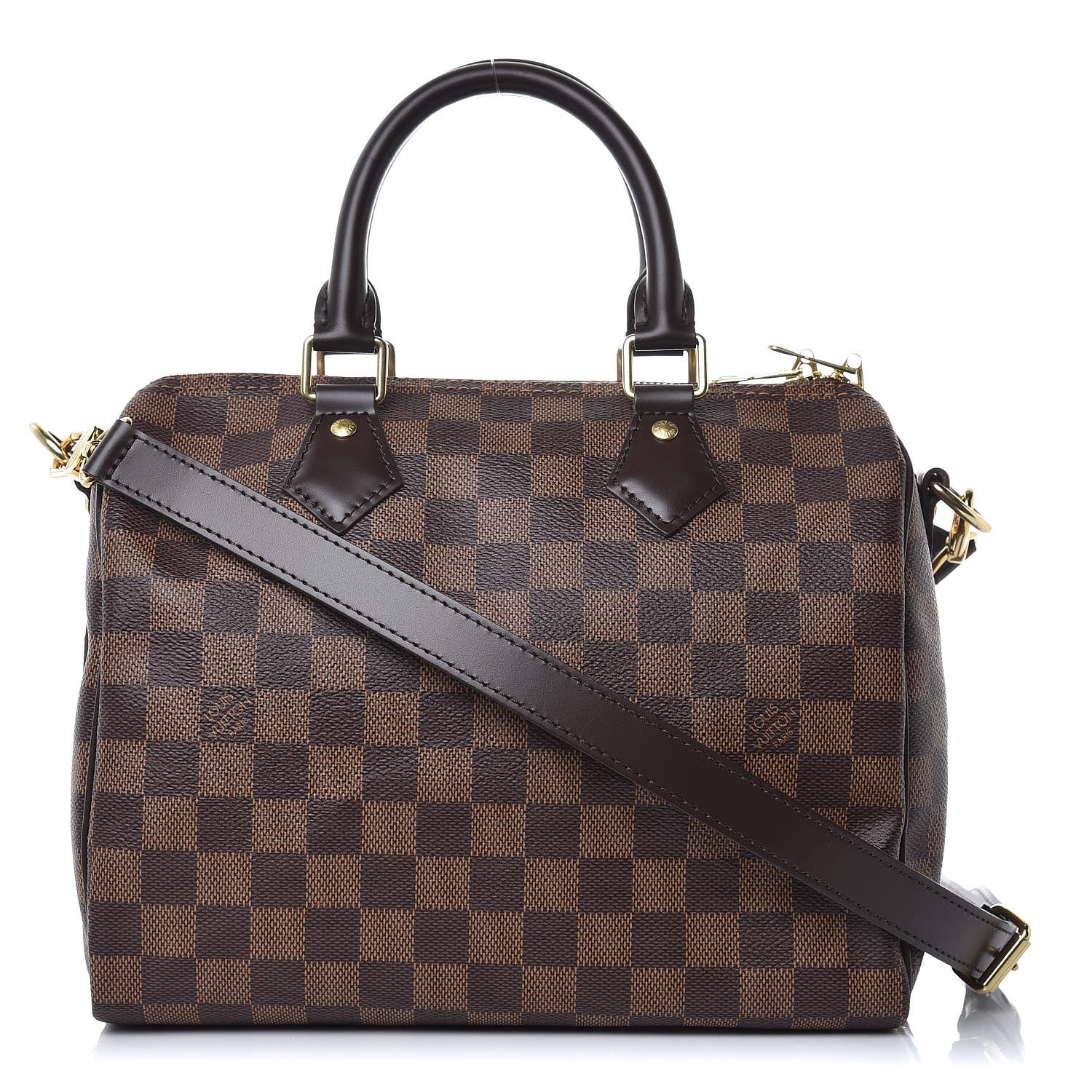 Louis Vuitton Damier Ebene Speedy Bandouliere 25 1 of 10