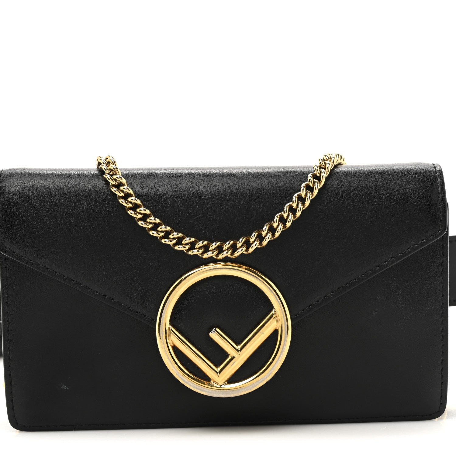 Fendi Vitello Cruise F is Fendi Belt Bag Black 7 of 12