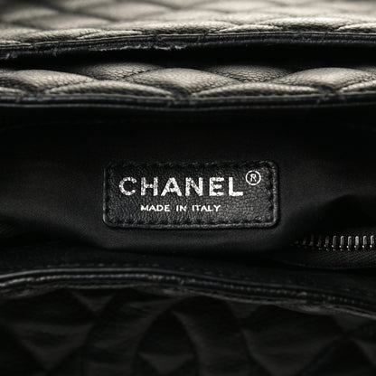 Chanel Caviar Quilted Grand Shopping Tote GST Black 6 of 16
