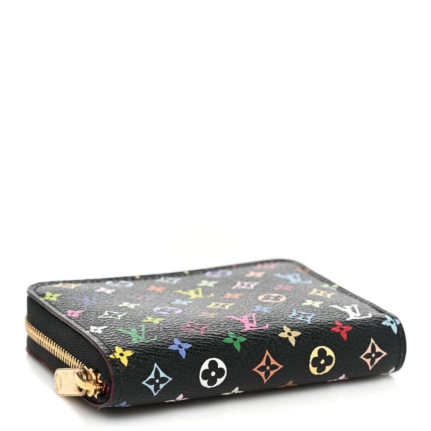 Monogram Multicolor Zippy Coin Purse Black Grenade