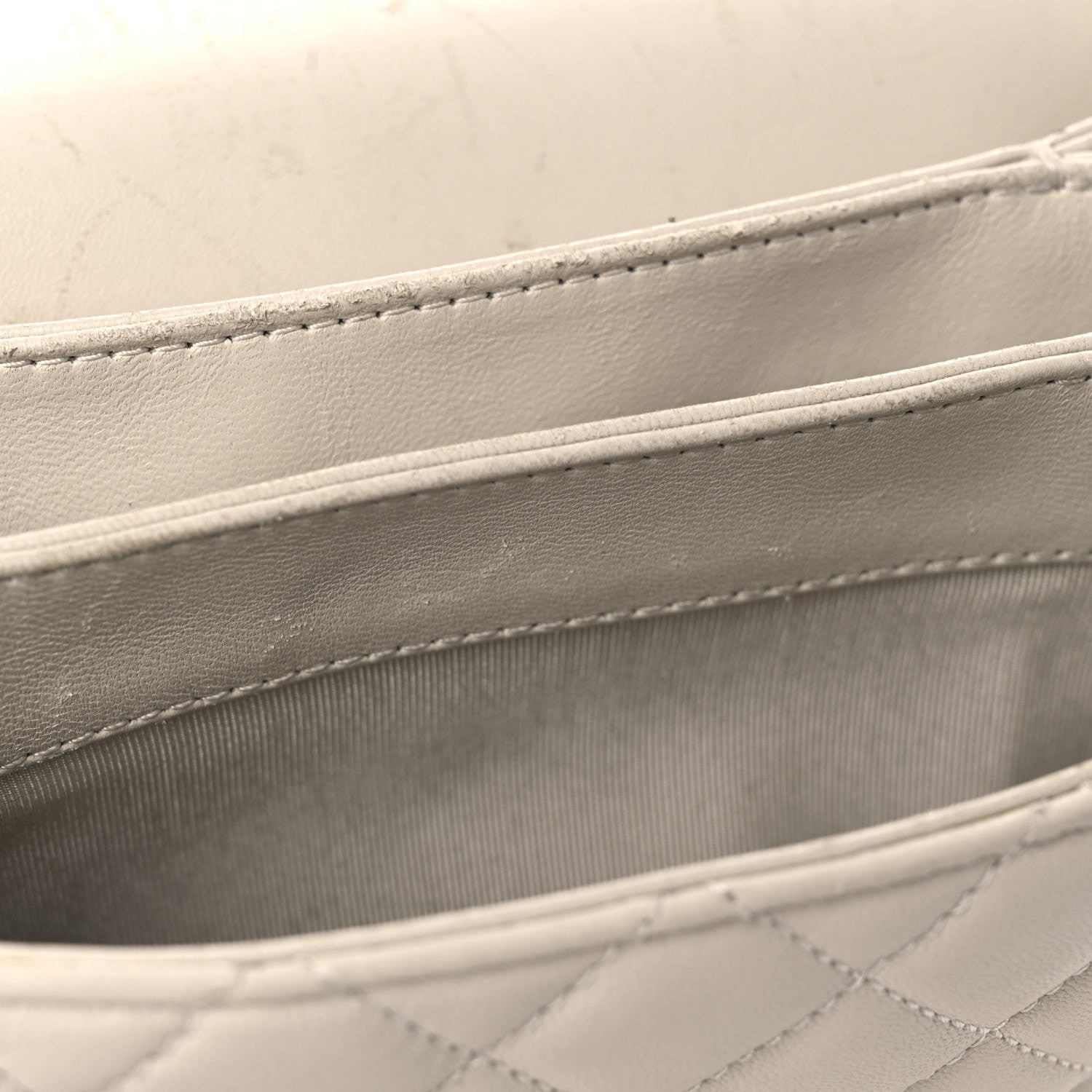 Chanel Lambskin Quilted Mini Citizen Chic Flap Ivory Ivory 16 of 28