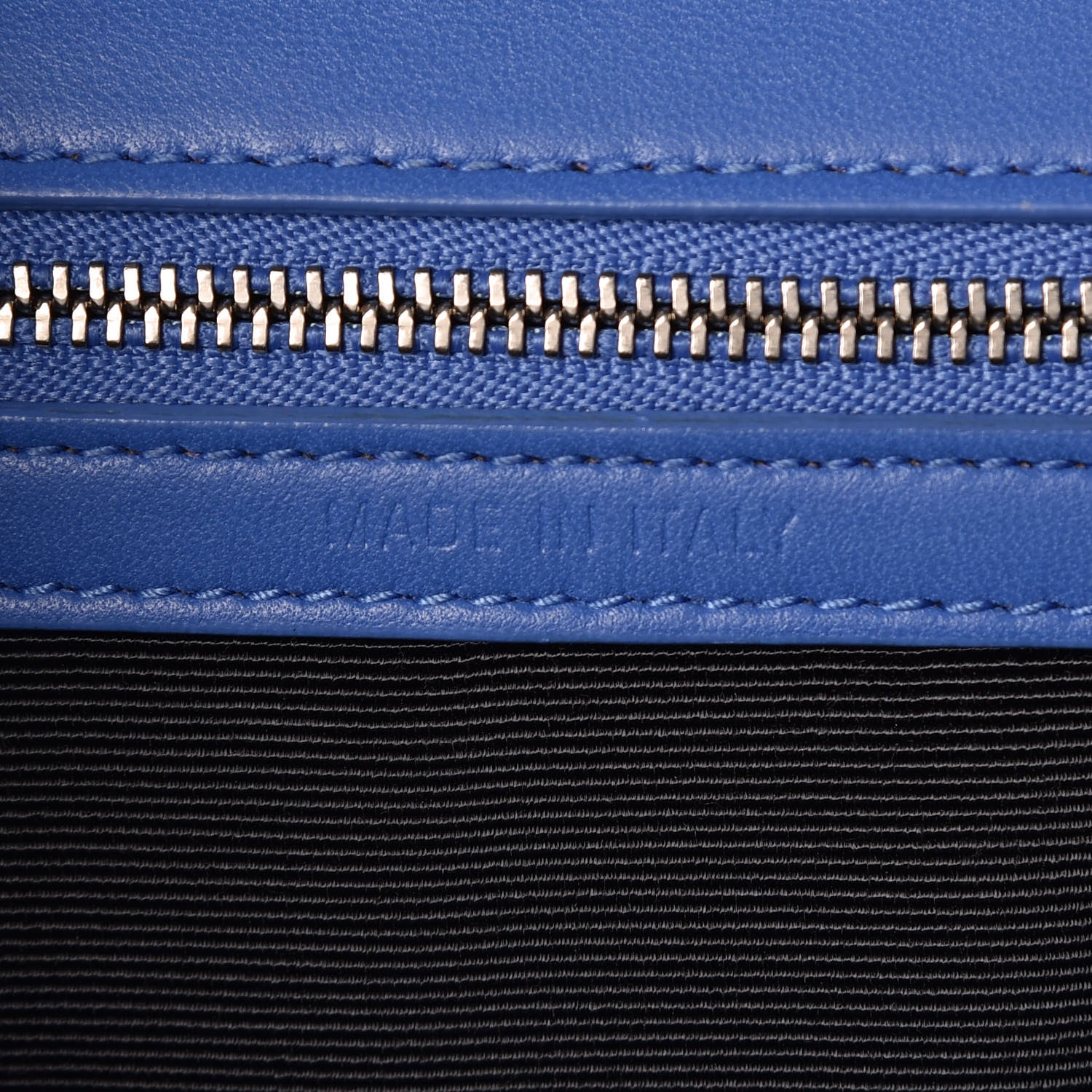 Christian Dior Lambskin Small Diorama Flap Bag Blue 7 of 11