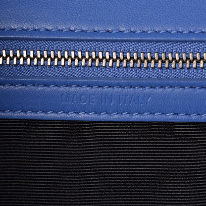 Christian Dior Lambskin Small Diorama Flap Bag Blue 7 of 11