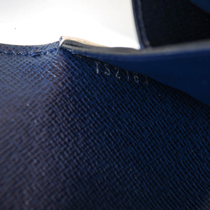 Louis Vuitton Epi Flore Wallet Indigo Ivory 7 of 7