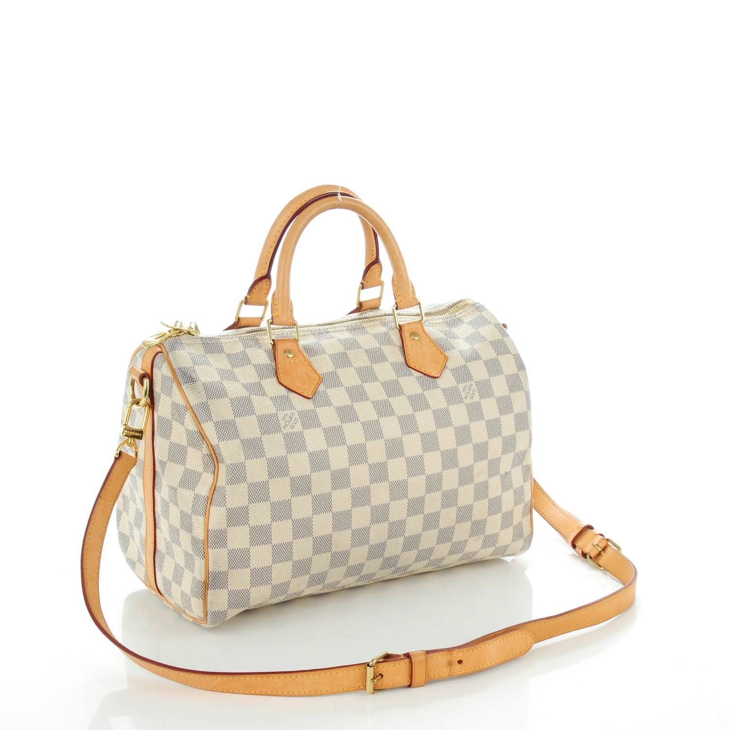 Louis Vuitton Damier Azur Speedy Bandouliere 30 3 of 8