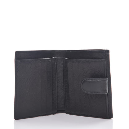 Chanel Caviar Timeless CC Compact French Wallet Black 6 of 10