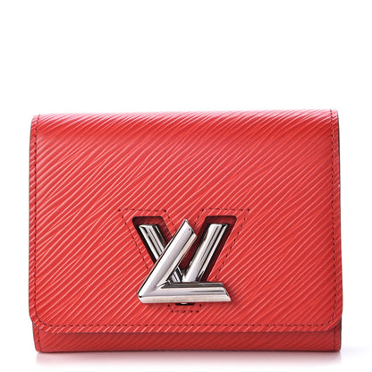 Louis Vuitton Epi Twist Compact Wallet Red 1 of 9