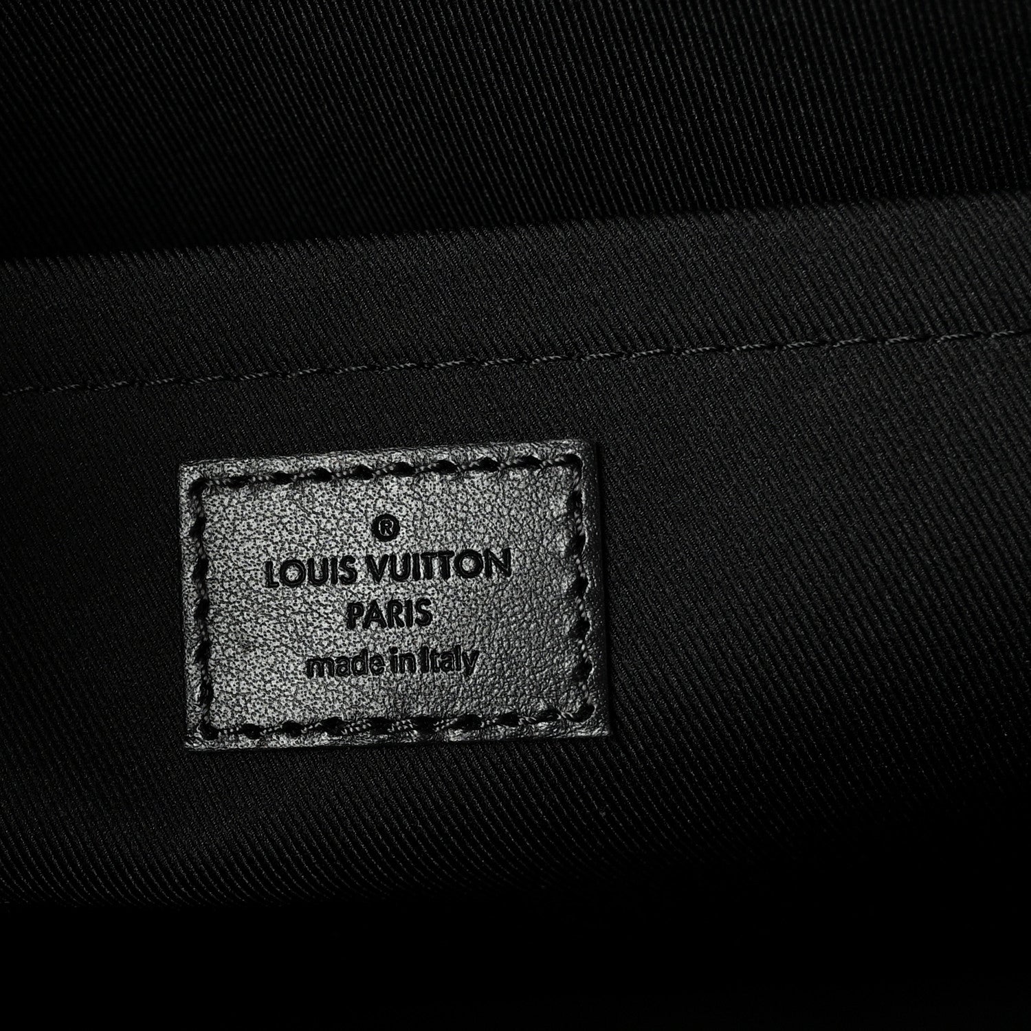 Louis Vuitton Monogram Eclipse Sac Plat 24H 6 of 9