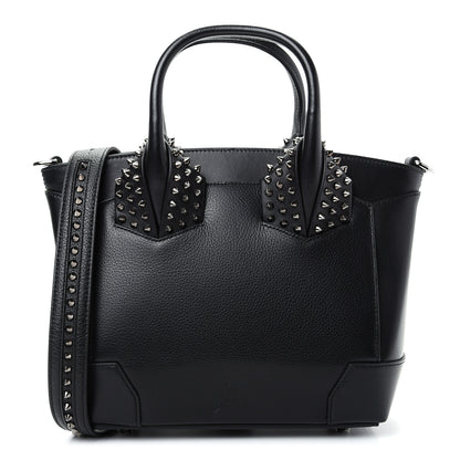 Christian Louboutin Grained Calfskin Spike Small Eloise Tote Black 1 of 10
