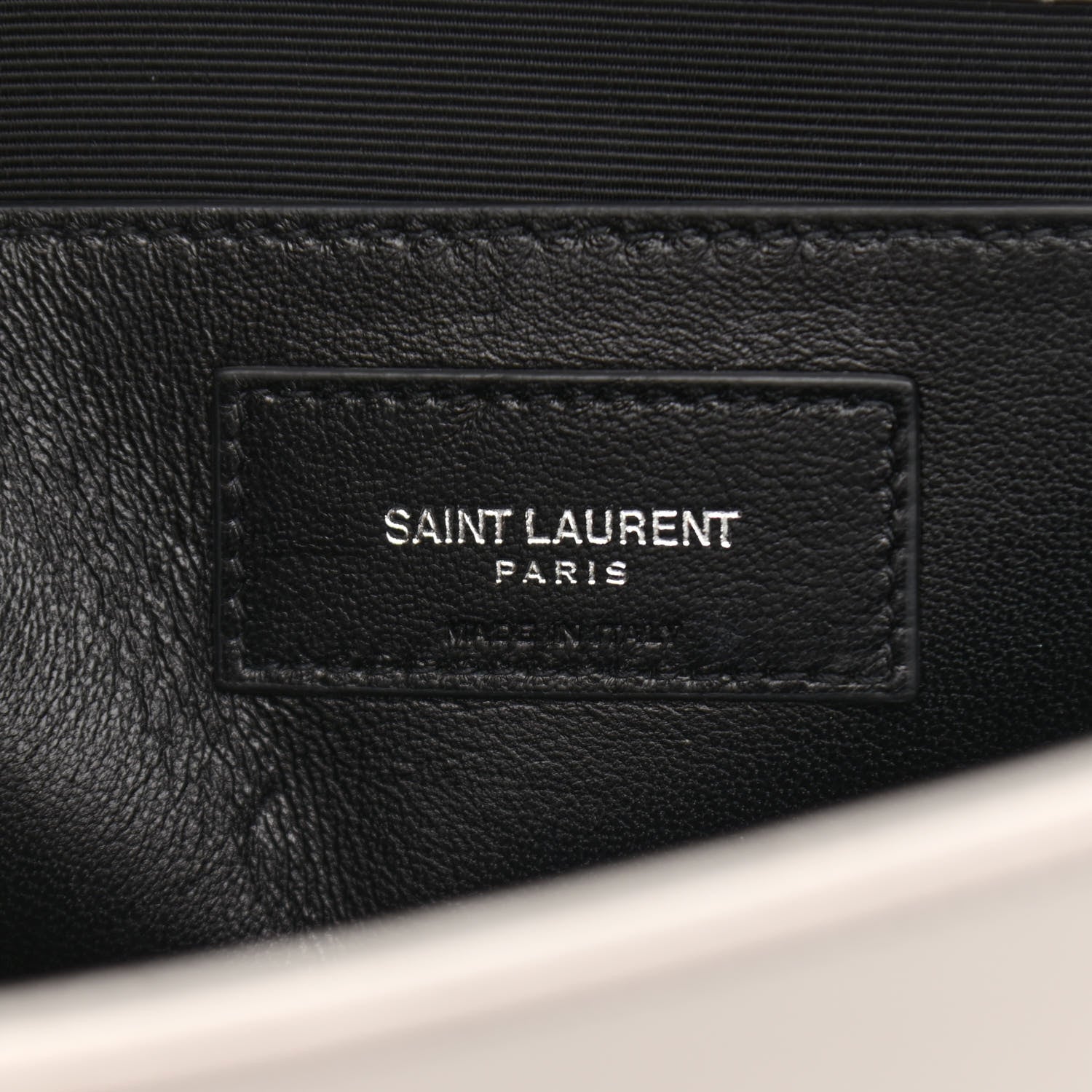 Saint Laurent Grain De Poudre Medium Classic Monogram Kate Satchel Souris 7 of 13