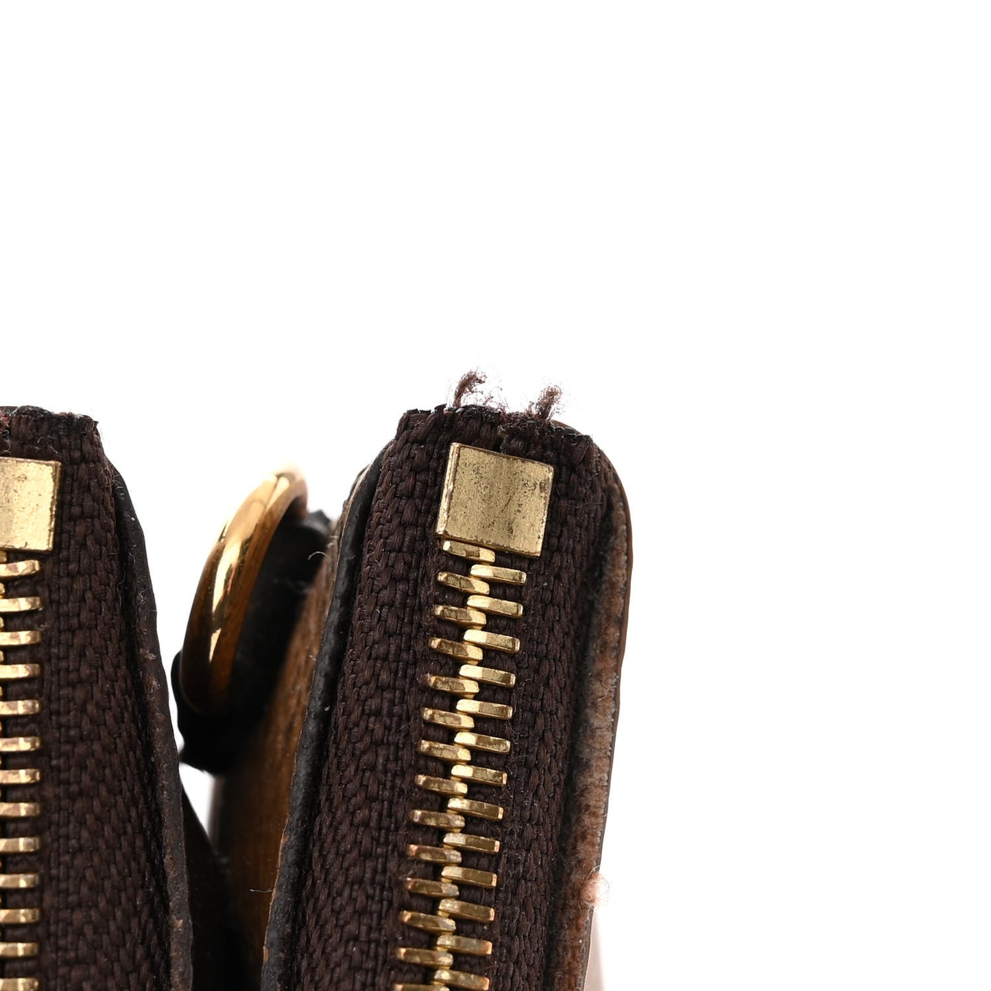 Reverse Monogram Giant Double Zip Pochette